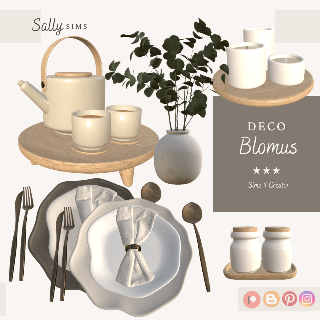 Скриншот мода Декор для столовой Deco - Blomus